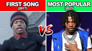RAPPERS FIRST SONG VS THEIR MOST POPULAR SONG! (2023 EDITION) *PART 2*