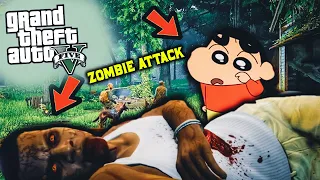 GTA 5: Zombie Attack Schinchan & Franklin