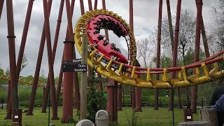 Goudurix at Parc Astérix Off-Ride Footage (No Copyright) (60FPS) - April 2023