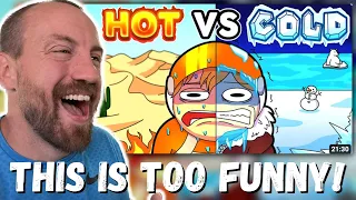 THIS IS TOO FUNNY! SocksStudios HOT VS COLD (REACTION!!!)