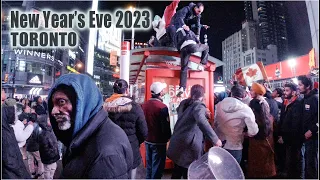 New Year’s Eve 2023  - ruckus at Dundas Sq - Toronto