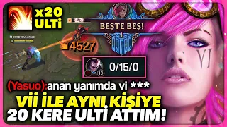 YASUO KORKUDAN ZHONYA ALDI !! TAKIMI ADAMI REPORTLADI !! 20 KERE AYNI KİŞİYE R ATMAK | Ogün Demirci