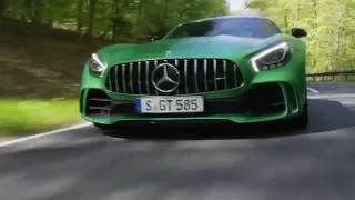 The all new Mercedes-AMG GT R Driving Video Country Road Trailer | AutoMotoTV