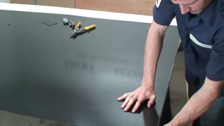 Automotive Upholstery - Making Custom Door Panels Part 3 - Cutting Out ABS Panels