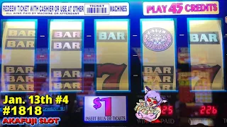 Triple Diamond Slot Machine 5 Reels 9 Lines Bet $27 やっちまったな！