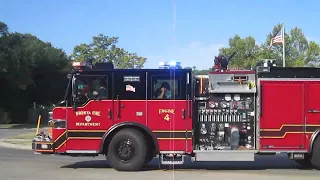 Wichita Fire Department Engine 4 & Rescue 1 Responding