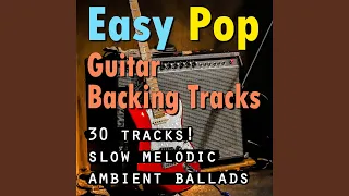 Acounsit Pop Guitar Backing track in Am | 4 chords Am G F C