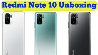 Redmi Note 10 Unboxing