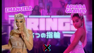 Ariana Grande x Emanuela - 7 rings |BALKAN REMIX|