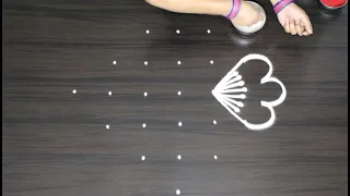 Beautiful rangoli designs with dots || Trendy kolam || Great Indian Rangoli || Simple muggulu