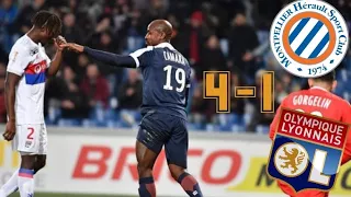 Montpellier vs Lyon 4-1 all goals & highlights