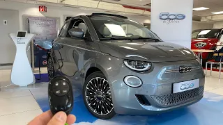 New Fiat 500elektro La Prima 2020 review interior-exterior