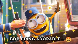 Minions The Rise Of Gru But it's just BOB being ADORABLE...