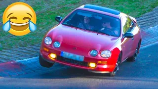 Funniest Moments at the Nürburgring Nordschleife 😂 WEIRD Cars, Crazy & Funny Drivers