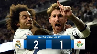 Real Madrid 2-1 Real Betis HD Full Match Highlights (12/03/17)