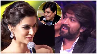 KGF Yash Impressed with Kriti Sanon's Epic Replies To Ali's Comedy Punches