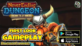 Never Ending Dungeon Gameplay/First Look/New Mobile Game