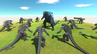 How many Mechagodzilla can defeat Godzilla Earth- Animal Revolt Battle Simulator