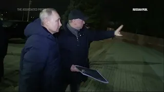 Putin visits occupied city of Mariupol