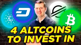 TOP 4 ALTCOIN READY TO BLAST! Altcoin review: Cardano, Stellar, Bitcoin Cash, Dash