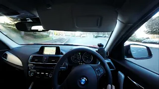 BMW 118i 2017 POV drive