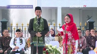 saat Membuka Acara Istana Berkebaya, Iriana Berpantun di Depan Presiden Jokowi