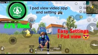 ⚡ LFX Tool 💯 Easy Settings I Pad View 😍 #bgmi