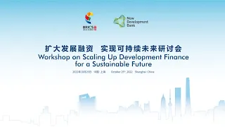 Workshop on “Scaling Up Development Finance for a Sustainable Future” Full Record