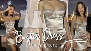 Bustier Dress Sewing Tutorial + Pattern Download