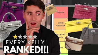 RANKING THE BEST & WORST HERMES KELLY BAGS | 16 Hermes Bags REVIEW: Kelly Desordre, Kelly Pochette