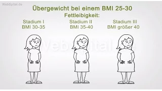 Übergewicht  Ursachen und Stadien