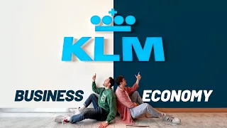 BUSINESS CLASS FOR JUST £136! KLM Business vs Economy Flight Comparison