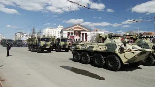 Парад Победы в Омске, 2018