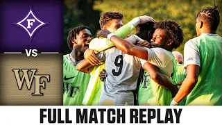 Furman vs. Wake Forest Full Match Replay | 2023 ACC Men’s Soccer