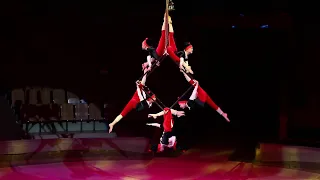 Эстрадно-цирковая студия "Сказочный мир" - Гимнастки на кубе "Тайны Гномов"