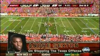 Texas v Oklahoma State 2008 1st Half