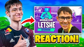 LeTsHe reagiert auf alte Fortnite World Cup Videos!!