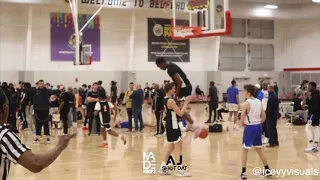Mac Irvin Fire Central 16u GOING CRAZY Vs Meanstreets (Won by 40!) Made Hoops! 🔥 📹 @IceyyVisuals