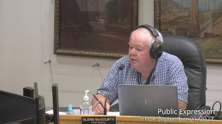 Public Health, Safety, and Resources Committee 9/21/2022