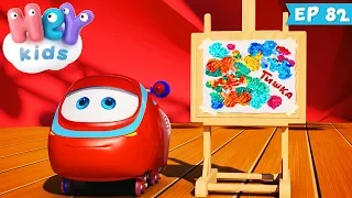 Trenulețele 🚂 Adevăratul talent - Desene animate despre talent (ep. 82) | HeyKids