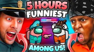 *5 HOURS* OF “FUNNIEST” SIDEMEN AMONG US VIDEOS!