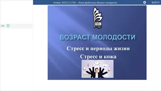 Когда заканчивается молодость Результаты опроса