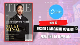 How To Create A Magazine Cover in Canva | Tutorial Step By Step