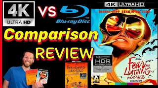 Fear and Loathing in Las Vegas 4K UltraHD Review 4K vs Blu Ray Image Comparisons Analysis & Unboxing