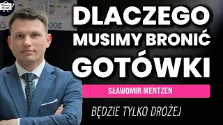 LIMITY GOTÓWKI od 2024. CENY BĘDĄ tylko WYŻSZE. Inflacja w górę. Banki PADAJĄ. SŁAWOMIR MENTZEN