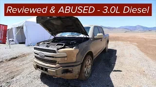 Ford F150 3.0L Diesel Reviewed and ABUSED Power Stroke