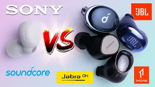 Sony Linkbuds S VS Jabra, 1More, Soundcore, and JBL!