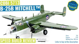 COBI 5713 North American B-25B Mitchell™ - Speed Build Review