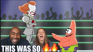 THIS WAS SO FIRE | Pennywise Vs Patrick - Cartoon Beatbox Battles -  Verbalase Reaction