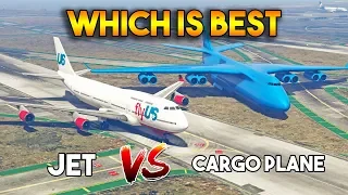 GTA 5 ONLINE : CARGO PLANE VS JET (WHICH IS BEST?)